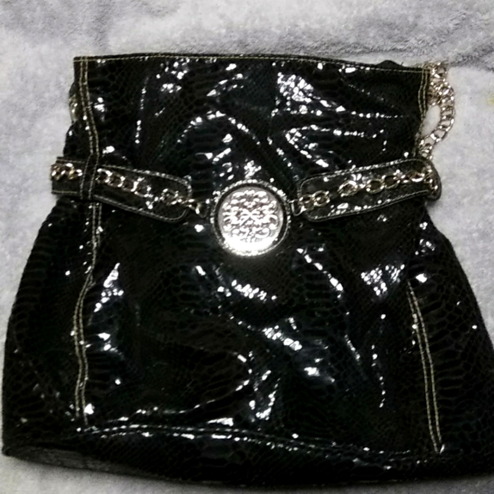 Black and silver Linea Rosetti bag